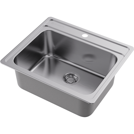 Мойка кухонная Omoikiri Ashi 56-IN 4993449, нержавеющая сталь
