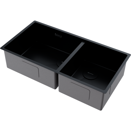 Мойка кухонная Omoikiri TAKI 85-2-LB-U/IF SIDE GB 4997039, графит
