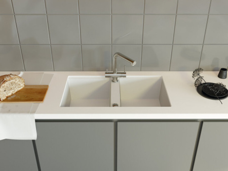 Мойка кухонная Omoikiri Kitagawa 83-2-U GB 4993811, графит