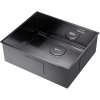Мойка кухонная Omoikiri KASEN 53-INT GM 4993496, вороненая сталь