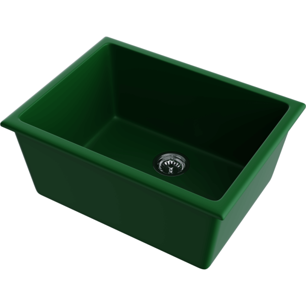 Мойка кухонная Omoikiri Okinoshima 61-U/I rg 4993168, royal green матовый