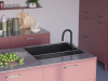 Смеситель для кухни Omoikiri AKITA-S IB 4994438, indigo blue матовый