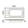 Контейнер Omoikiri DC-01-1-GB, 4999074, графит
