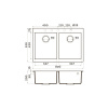 Мойка кухонная Omoikiri Bosen 80-2 pl 4993843, платина