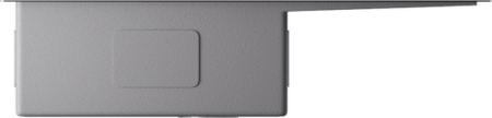 Мойка кухонная Omoikiri AKISAME 86 SIDE GB-L 4997043, графит