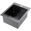 Мойка кухонная Omoikiri Akisame 41 GM 4973094, вороненая сталь