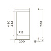 Разделочная доска Omoikiri CB-05-WOOD-M, 4999053, Венге