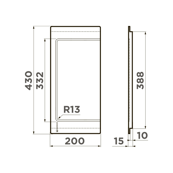 Разделочная доска Omoikiri CB-05-WOOD-M, 4999053, Венге