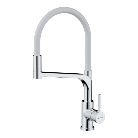 Смеситель для кухни Omoikiri SINTO 2 PLUS C-WH, 4994378, хром