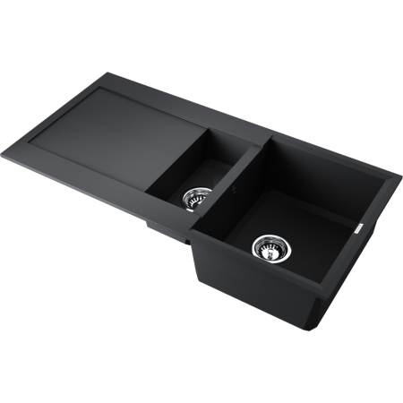 Мойка кухонная Omoikiri SAKAIME 100-2-BL 4993892, черный
