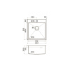 Мойка кухонная Omoikiri AKISAME 46 LG 4973081, светлое золото