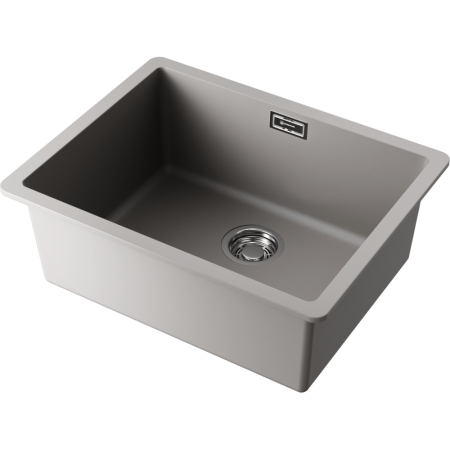 Мойка кухонная Omoikiri Kata 54-U-GR 4993411, Leningrad grey