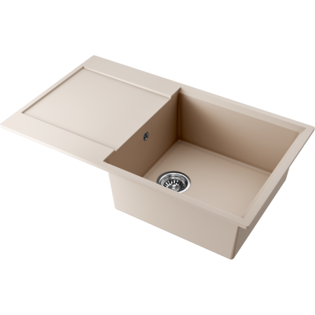 Мойка кухонная Omoikiri Daisen-86-SA 4993701, бежевый